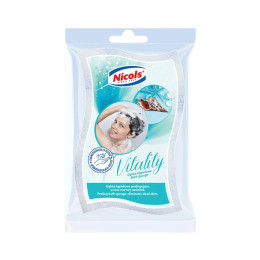 Губка банна Nicols Vitality