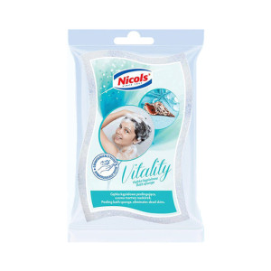 Губка банна Nicols Vitality
