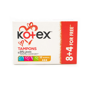 Гігієнічні тампони Кotex Normal 8 шт
