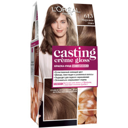 Крем-фарба для волосся без аміаку LOreal Paris Casting Creme Gloss 613 Морозне глясе 180 мл