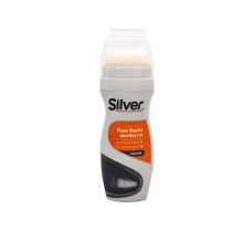 Рідка крем-фарба для взуття SILVER 75 мл Чорна