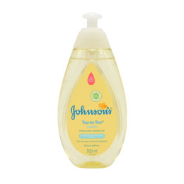 Дитяча пінка-шампунь Johnsons Baby Від маківки до пят 500 мл