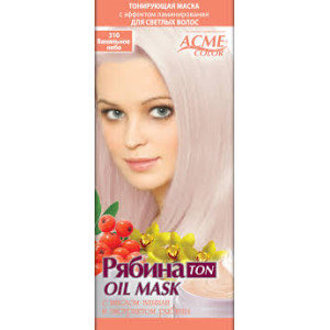 Тонувальна маска для волосся Acme Горобина Ton oil mask № 310 Ванільне небо 41 г