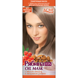Тонувальна маска для волосся Acme Горобина Ton oil mask № 875 Попелясто-русявий 41 г