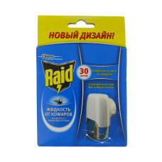Фумігатор+рідкий засіб від комарів Raid 30 ночей