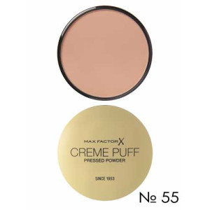 Компактна пудра для обличчя Max Factor Creme Puff № 55