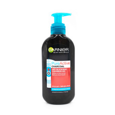 Очисний гель Garnier Skin Naturals Чиста шкіра Актив проти прищів з абсорбувальним вугіллям 200 мл