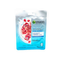 Тканинна маска для обличчя Garnier Skin Naturals Зволоження + Аква бомба 32 г