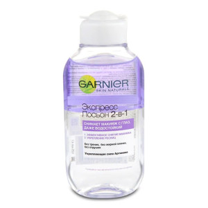 Експрес-засіб для зняття макіяжу з очей 2 в 1 Garnier Skin Naturals 125 мл