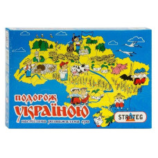 Настільна гра Strateg Подорож Україною