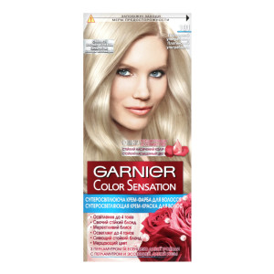 Фарба для волосся Garnier Color Sensation 101 Платиновий ультраблонд 110 мл