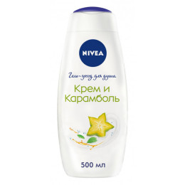Гель-догляд для душу Nivea Крем Карамболь 500 мл