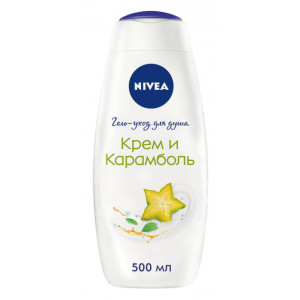 Гель-догляд для душу Nivea Крем Карамболь 500 мл