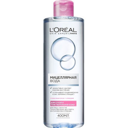 Міцелярна вода LOreal Paris Skin Expert для сухої та чутливої шкіри 400 мл