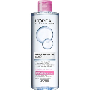 Міцелярна вода L'Oreal Paris Skin Expert для сухої та чутливої шкіри 400 мл 