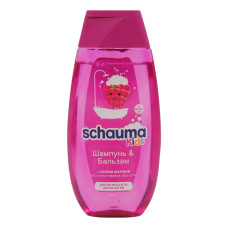 Дитячий шампунь & бальзам Schwarzkopf SCHAUMA  для дівчаток 225 мл
