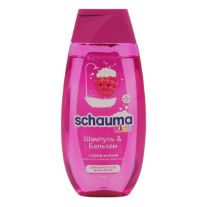 Дитячий шампунь & бальзам Schwarzkopf SCHAUMA  для дівчаток 225 мл