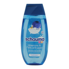 Дитячий шампунь & бальзам Schwarzkopf SCHAUMA  для хлопчиків 225 мл