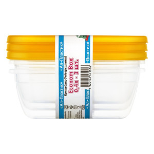 Набір судків Мульти бокс 400 мл 3 шт