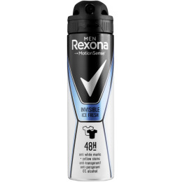 Дезодорант-антиперспірант спрей Rexona Men Прозорий лід 150 мл