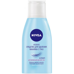 Ніжний засіб для видалення макіяжу Nivea для чутливої шкіри навколо очей 125 мл