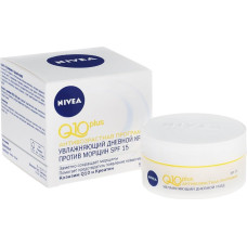 Денний зволожуючий крем проти зморшок Nivea Q10 Plus 50 мл