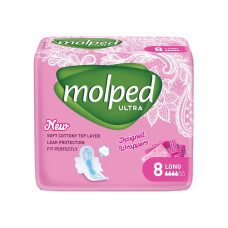 Гігієнічні прокладки Molped Ultra Long 8 шт