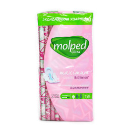 Гігієнічні прокладки Molped Ultra Ultra Normal Eco 18 шт