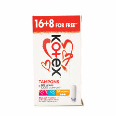 Гігієнічні тампони Кotex Normal 16 шт