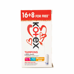 Гігієнічні тампони Кotex Normal 16 шт