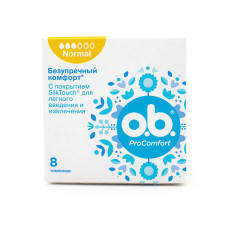 Тампони o.b. ProComfort Normal 8 шт