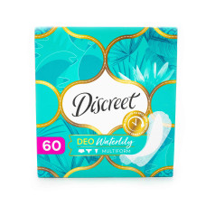 Щоденні гігієнічні прокладки Discreet Water Lily Deo 60 шт
