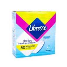 Щоденні гігієнічні прокладки Libresse Pantyliners Classic 50 шт