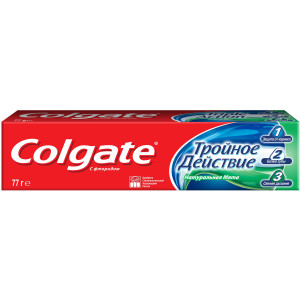 Зубна паста Colgate Потрійна дія 50 мл