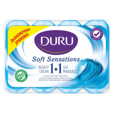 Мило Duru 1+1 Soft Sensations Морські мінерали 4 x 90 г