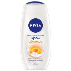 Гель-догляд для душу Nivea Крем Абрикос 250 мл