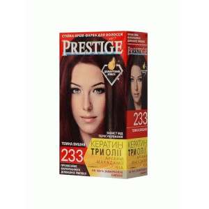 Крем-фарба для волосся PRESTIGE Темна вишня №233