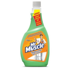 Засіб для миття скла Mr Muscle Професіонал з нашатирним спиртом запасний блок 500 мл