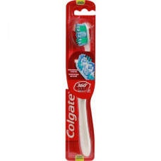 Зубна щітка Colgate 360 ° Optic White відбілююча середньої жорсткості