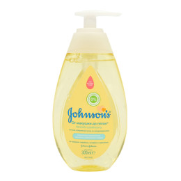 Дитяча пінка-шампунь Johnsons Baby Від маківки до пят 300 мл