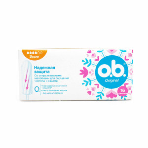 Тампони o.b. Original Super 16 шт