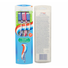 Зубна щітка Aquafresh In-between Clean Medium 3 шт