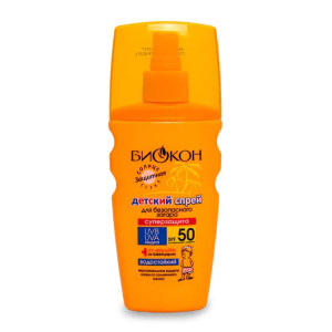 Дитячий крем для безпечної засмаги Біокон Cуперзахист SPF-50 160 мл