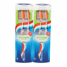 Зубна щітка Aquafresh Tooth & Tongue Interden  1+1 Середньої жорсткості