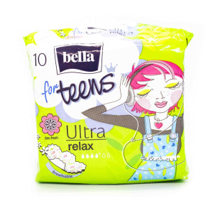 Гігієнічні прокладки Bella for Teens: Ultra Relax 10 шт