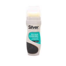 Рідка крем-фарба для замші SILVER 75 мл Чорна