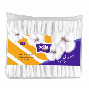 Ватні палички гігієнічні Bella Coton 100 шт