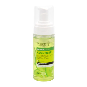 Пінка для вмивання обличчя Dr.Sante Cucumber Balance Control 150 мл