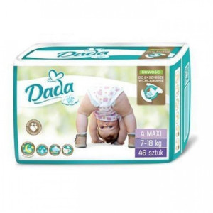 Підгузки Dada Extra Soft розмір 4 maxi 7-18 кг 46 шт