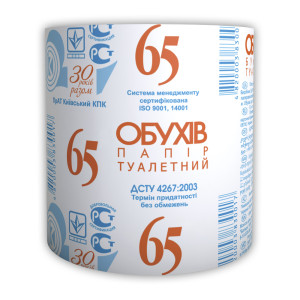 Туалетний папір Обухів оригінал 8 шт